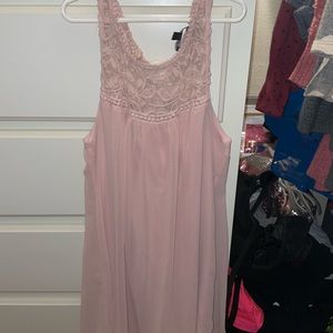 Womens pink dress